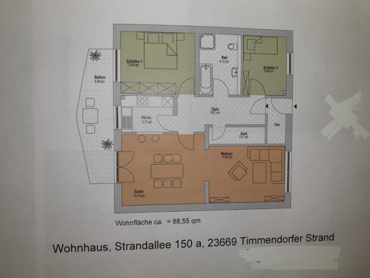 Strandallee 150A 蒂门多弗施特兰德 外观 照片
